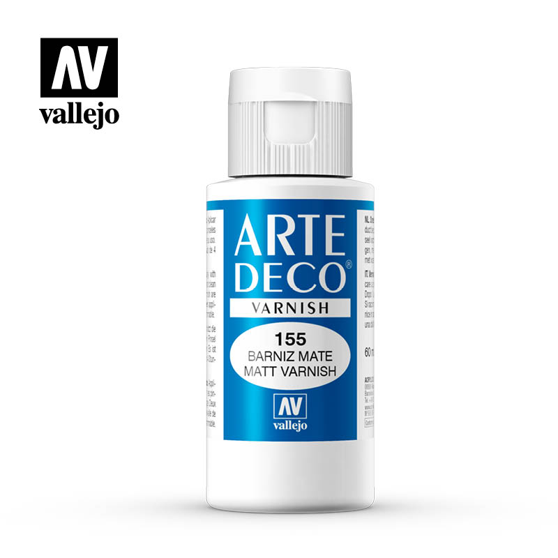 VALLEJO ART DECO 155-60ML. MAT VARNISH – Artbeat